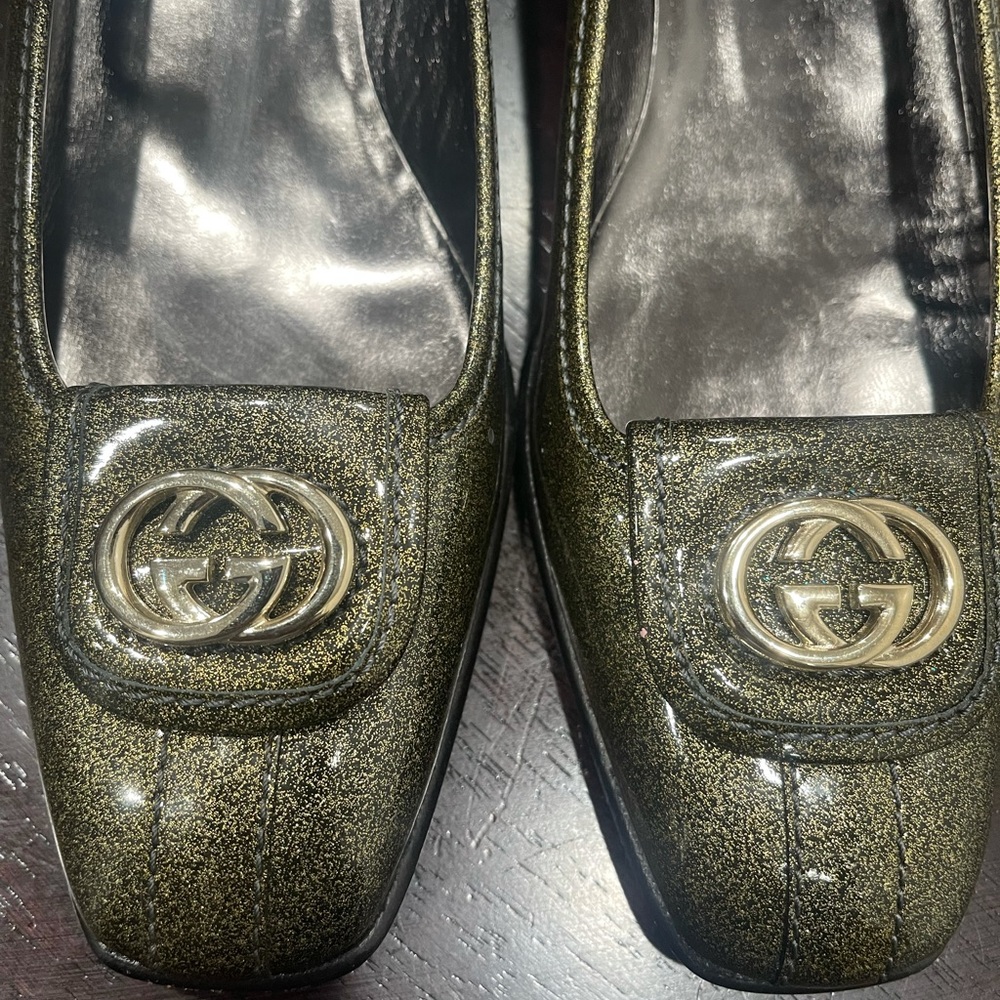 Sparkling Gucci shoes